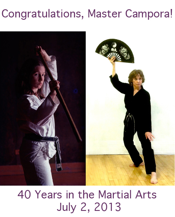 Carolyn Campora 40 Years in Martial Arts